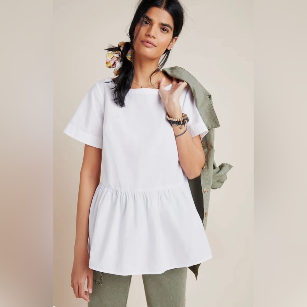 Maeve by Anthropologie Size Small Top White